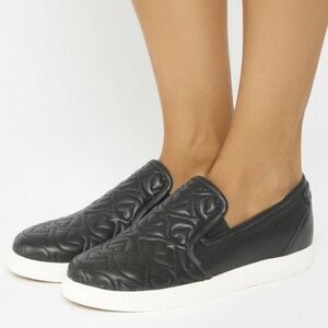 See By Chloe Black Leather Slip On Sneaker‎